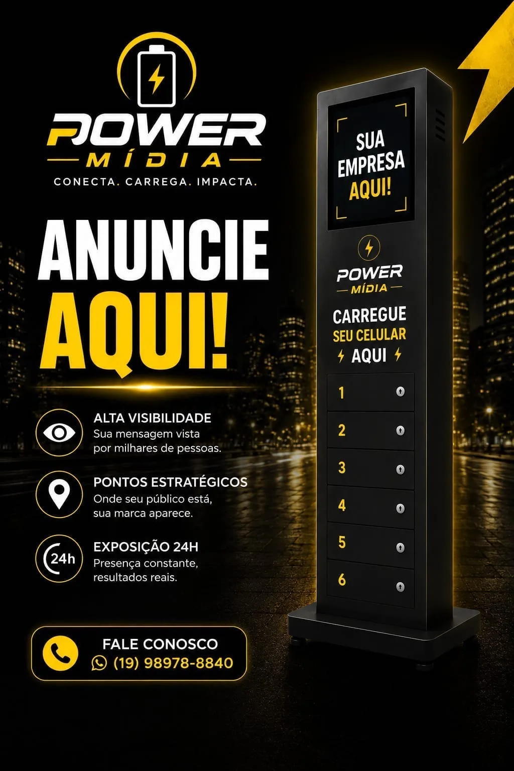Totem Power Mídia — anuncie aqui